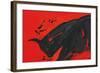 Angry Bull 2-Rabi Khan-Framed Art Print