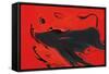 Angry Bull-Rabi Khan-Framed Stretched Canvas