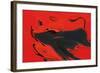 Angry Bull-Rabi Khan-Framed Art Print