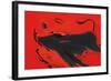 Angry Bull-Rabi Khan-Framed Art Print