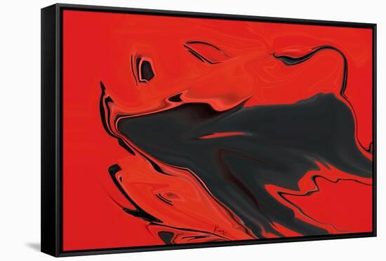 Angry Bull-Rabi Khan-Framed Stretched Canvas