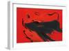 Angry Bull-Rabi Khan-Framed Art Print