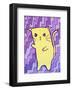 Angry Cat-My Zoetrope-Framed Art Print