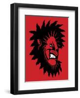 Angry Lion-Steven Wilson-Framed Giclee Print