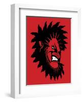 Angry Lion-Steven Wilson-Framed Giclee Print