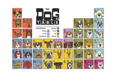 The Dog Table-Angry Squirrel Studio-Art Print