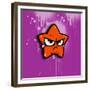 Angry Star-Andrea Buenfil-Framed Premium Giclee Print