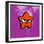 Angry Star-Andrea Buenfil-Framed Premium Giclee Print