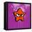 Angry Star-Andrea Buenfil-Framed Stretched Canvas