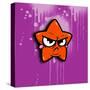 Angry Star-Andrea Buenfil-Stretched Canvas