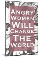 Angry Women-null-Mounted Poster