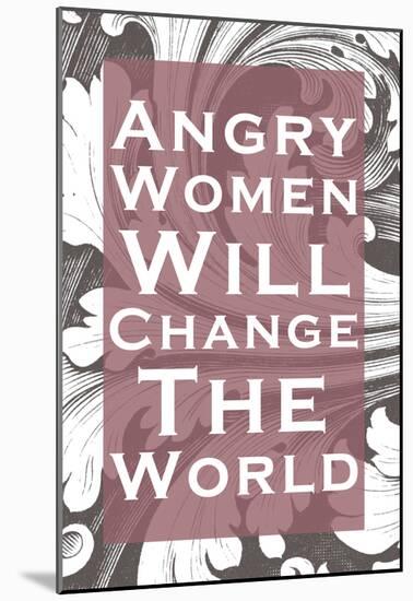 Angry Women-null-Mounted Poster