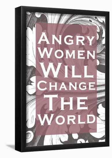 Angry Women-null-Framed Poster