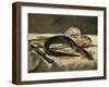 Anguille et rouget-Eel and mullet, 1864 Canvas, 38 x 46,5 cm R. F.1951-9.-Edouard Manet-Framed Giclee Print