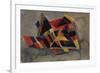 Angular Forms; Winklige Formen-Auguste Macke-Framed Giclee Print