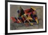 Angular Forms; Winklige Formen-Auguste Macke-Framed Giclee Print