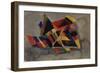 Angular Forms; Winklige Formen-Auguste Macke-Framed Premium Giclee Print