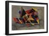 Angular Forms; Winklige Formen-Auguste Macke-Framed Premium Giclee Print