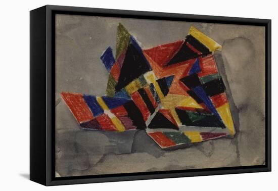 Angular Forms; Winklige Formen-Auguste Macke-Framed Stretched Canvas
