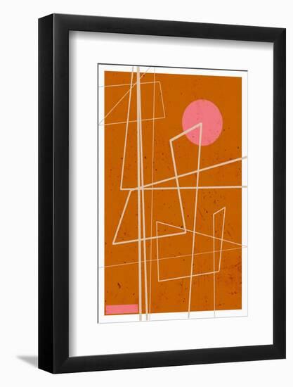 Angular Lines No 10-Treechild-Framed Photographic Print