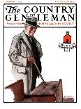 "Playing Detective," Country Gentleman Cover, March 3, 1923-Angus MacDonall-Giclee Print