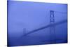 Angus Mcdonald Bridge in Nova Scotia-Paul Souders-Stretched Canvas