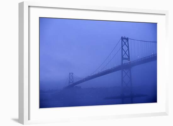 Angus Mcdonald Bridge in Nova Scotia-Paul Souders-Framed Photographic Print