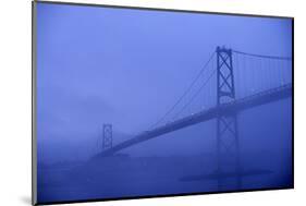 Angus Mcdonald Bridge in Nova Scotia-Paul Souders-Mounted Photographic Print