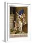 Anheuser-Busch Toasts Christopher Columbus with Beer-null-Framed Giclee Print