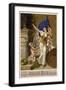 Anheuser-Busch Toasts Christopher Columbus with Beer-null-Framed Premium Giclee Print