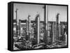 Anhydrous Ammonia Producing Chemical Plant-null-Framed Stretched Canvas