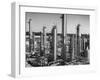 Anhydrous Ammonia Producing Chemical Plant-null-Framed Photographic Print