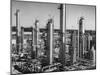 Anhydrous Ammonia Producing Chemical Plant-null-Mounted Photographic Print