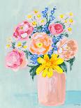 Garden Bouquets II-Ania Zwara-Stretched Canvas