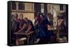 Aniello Falcone / 'Expulsion of the Moneychangers from the Temple', 1630-1640, Italian School, O...-ANIELLO FALCONE-Framed Stretched Canvas