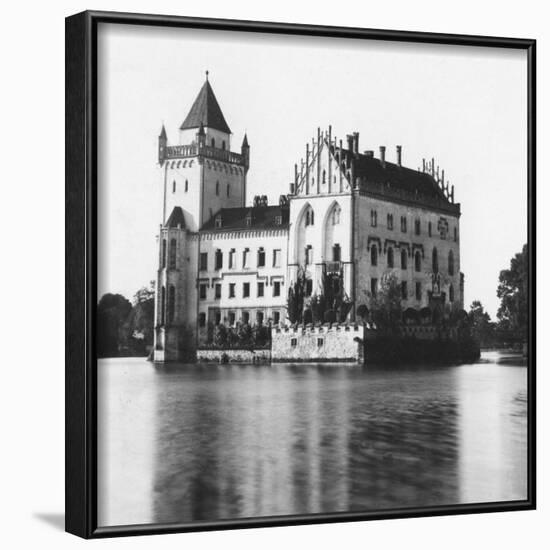 Anif Castle, Salzburg, Austria, C1900s-Wurthle & Sons-Framed Photographic Print