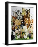 Animal Allsorts-Pat Scott-Framed Giclee Print