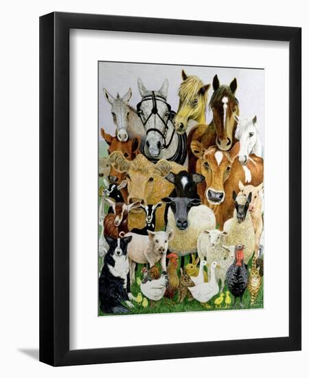 Animal Allsorts-Pat Scott-Framed Premium Giclee Print