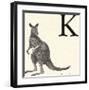 Animal Alphabet - K-The Vintage Collection-Framed Giclee Print