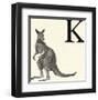 Animal Alphabet - K-The Vintage Collection-Framed Giclee Print