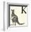 Animal Alphabet - K-The Vintage Collection-Framed Giclee Print