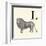 Animal Alphabet - L-The Vintage Collection-Framed Giclee Print