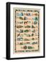 Animal Alphabet-null-Framed Art Print