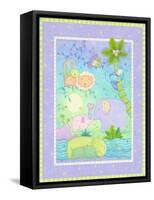 Animal Babies 1-Viv Eisner-Framed Stretched Canvas