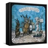 Animal Band Good Night-null-Framed Stretched Canvas