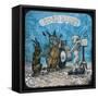 Animal Band Good Night-null-Framed Stretched Canvas