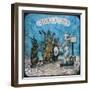 Animal Band Good Night-null-Framed Art Print