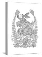 Animal Bunny 3-Neeti Goswami-Stretched Canvas