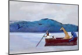 Animal Canoe-Nancy Tillman-Mounted Premium Giclee Print