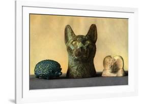 Animal Carvings from the New Kingdom and Late Period, Egypt, 1936-null-Framed Giclee Print